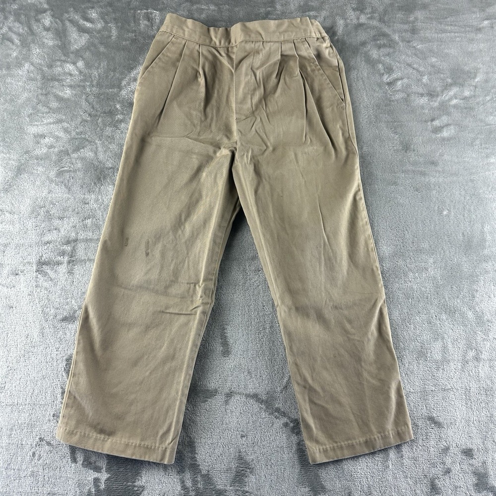 Khaki Pants Boys 5 Tan (Runs Big)